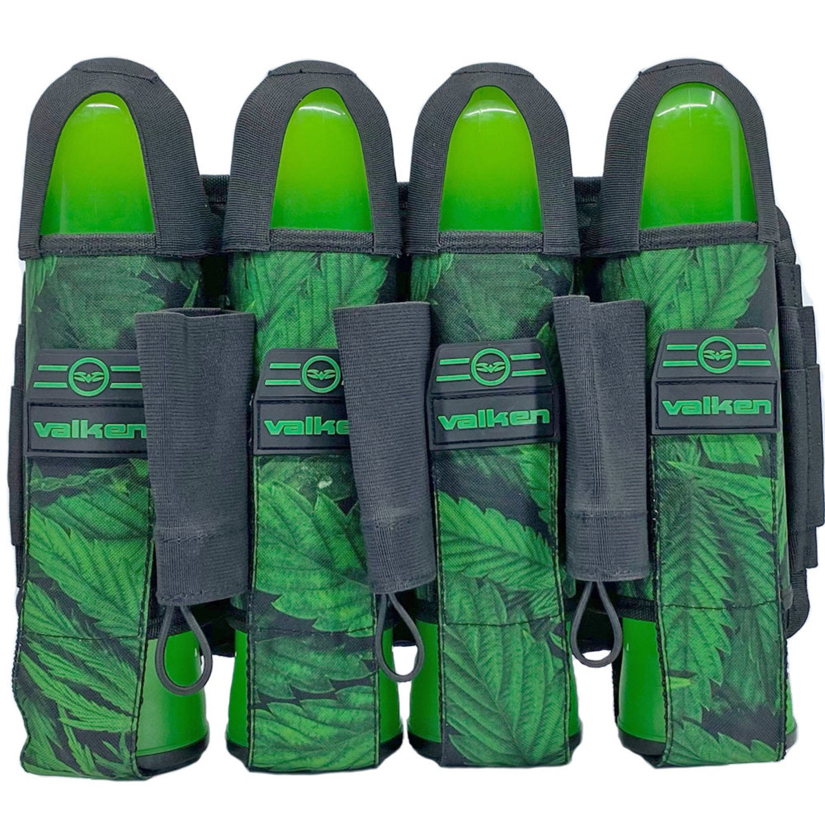 Valken Fate GFX 4+3 Paintball Harness - Plants Green