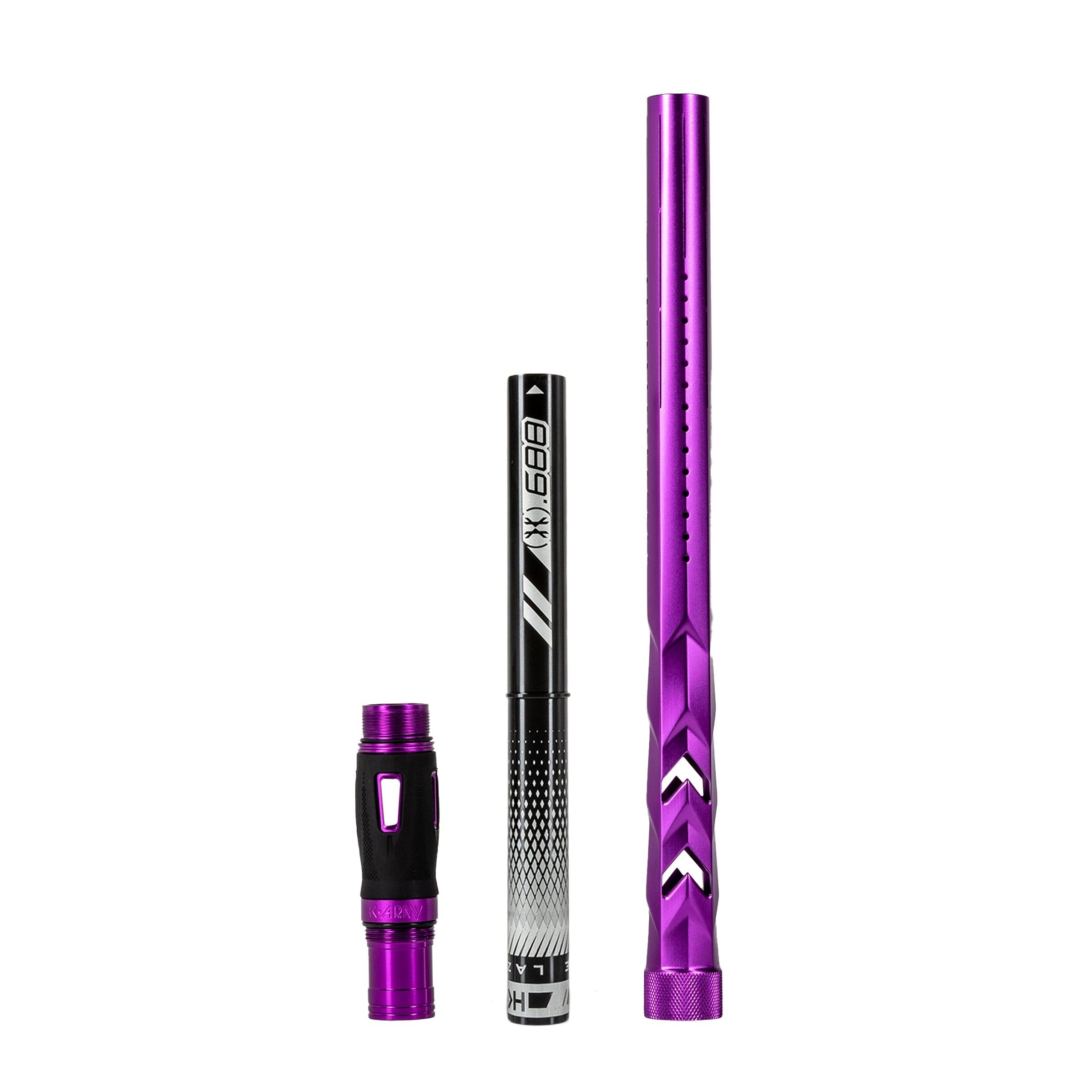 HK Army LAZR Barrel Kit - Elite "Fossil" - Autococker Thread - Dust Purple/Black Insert