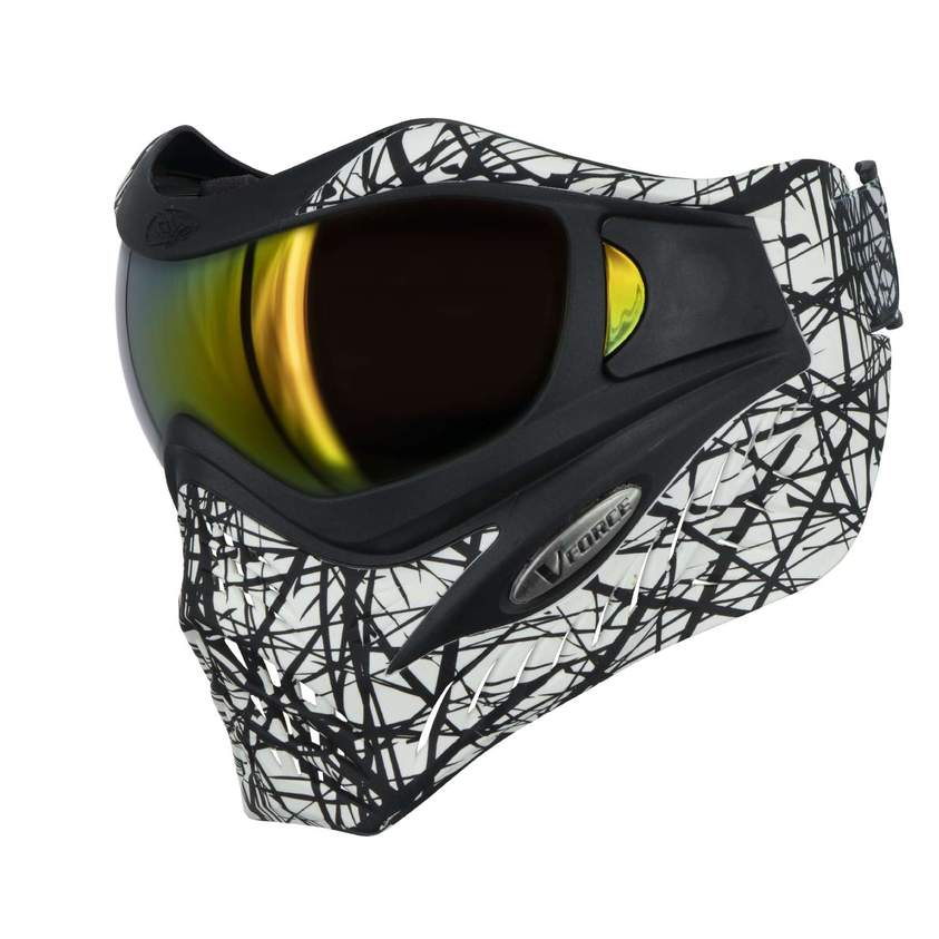 V-Force Grill Paintball Mask - Webbing w/Metamorph Lens