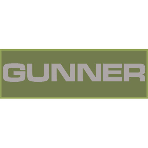Gunner Patch Large (Olive Drab)