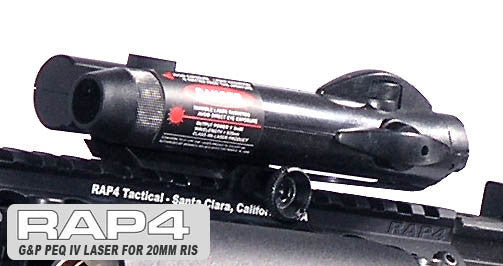 G&P PEQ IV Laser for 20mm RIS