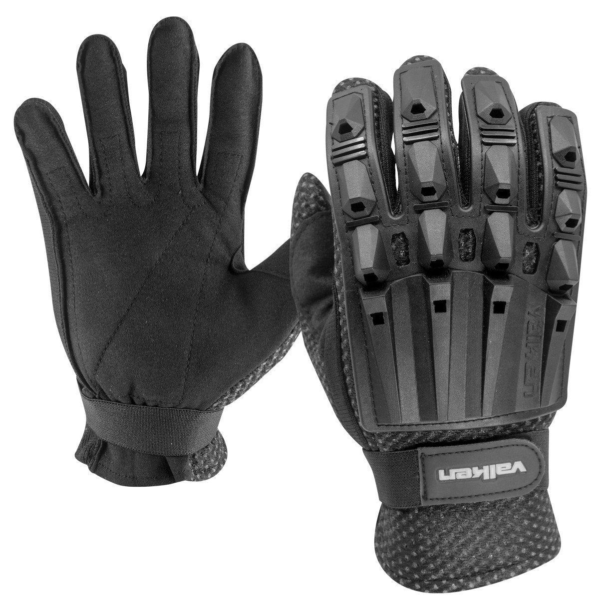 Valken Alpha Full Finger Gloves - Black - Large