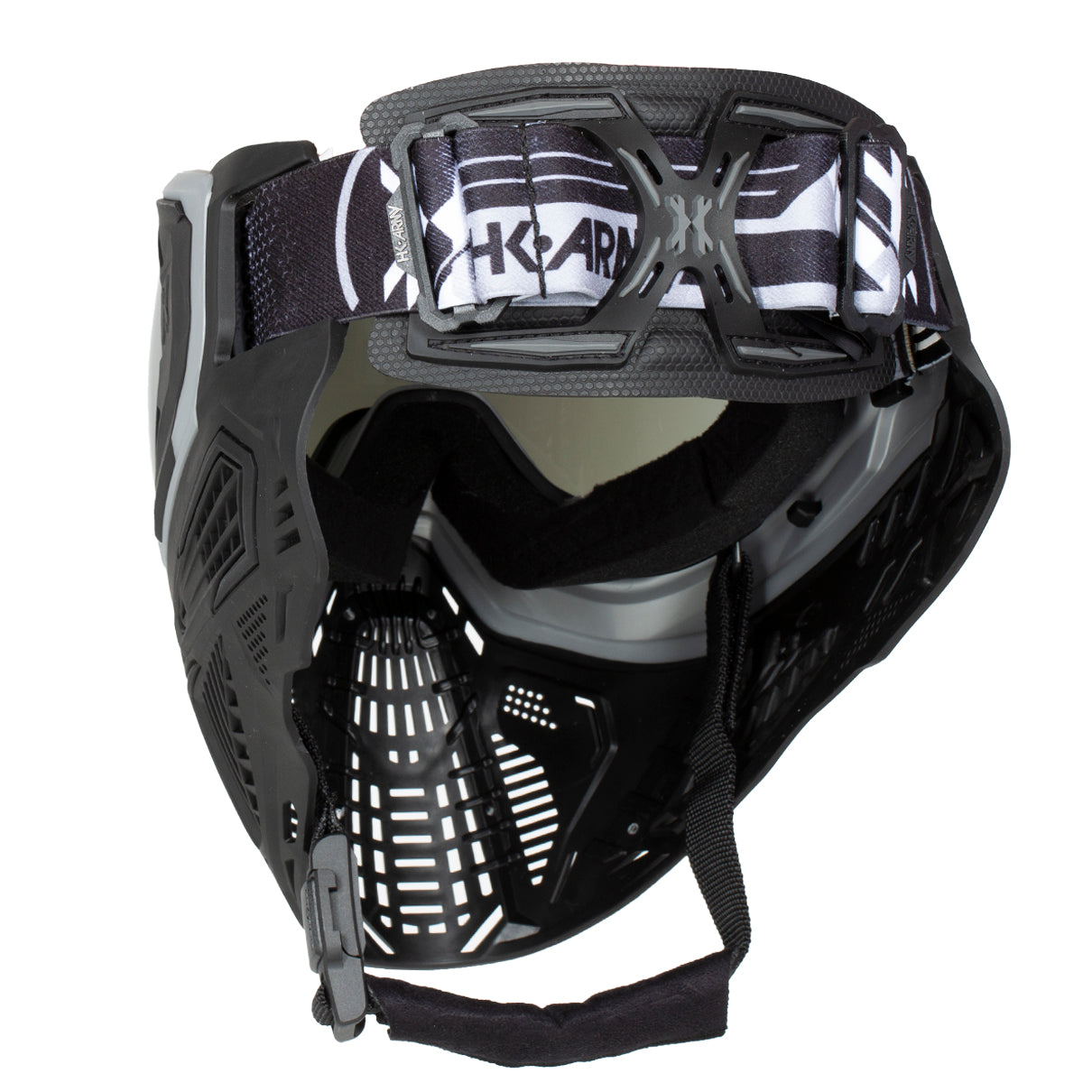 HK Army SLR Paintball Goggle - Solar (Silver/Black w Scorch Lens)