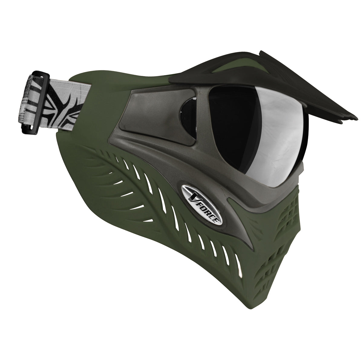 V-Force Grill Paintball Mask w/ Quicksilver Lens - Cobra