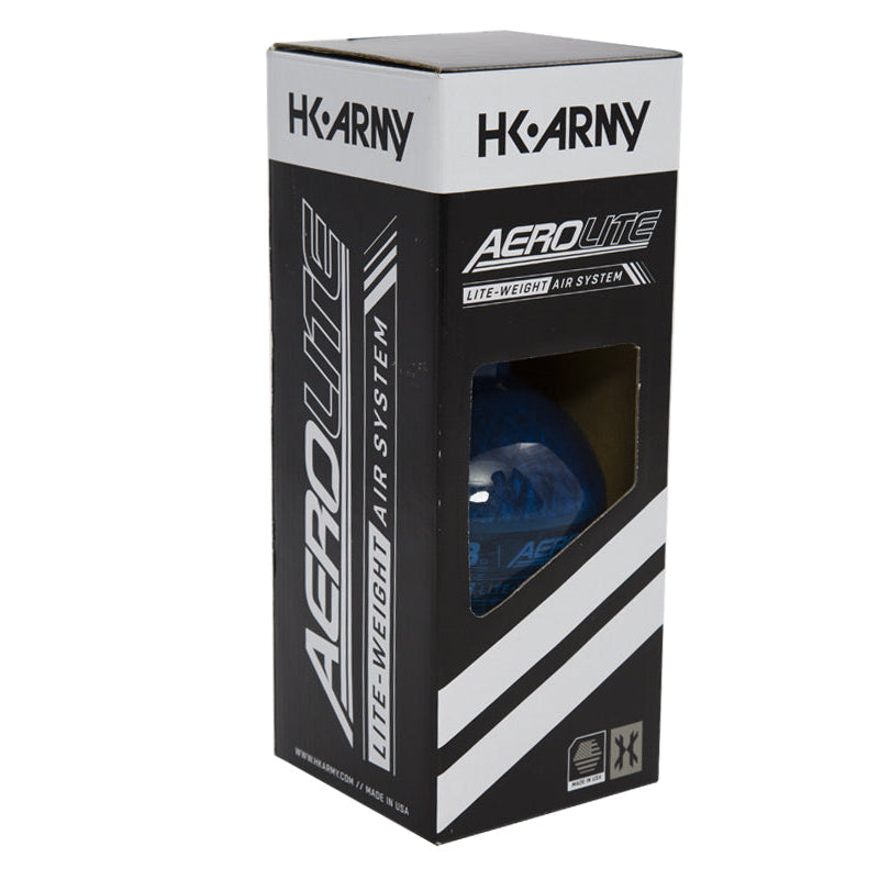 HK Army Aerolite Carbon Fiber Tank - 48ci / 4500psi - Blue