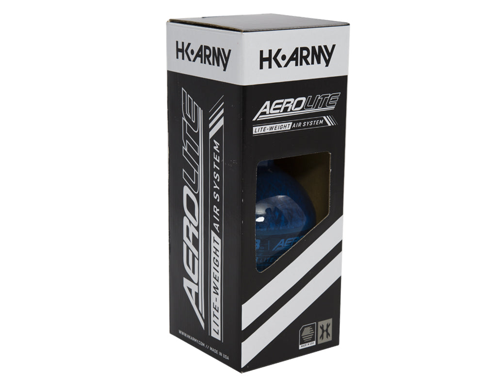 HK Army Aerolite Carbon Fiber Tank - 48ci / 4500psi - Blue