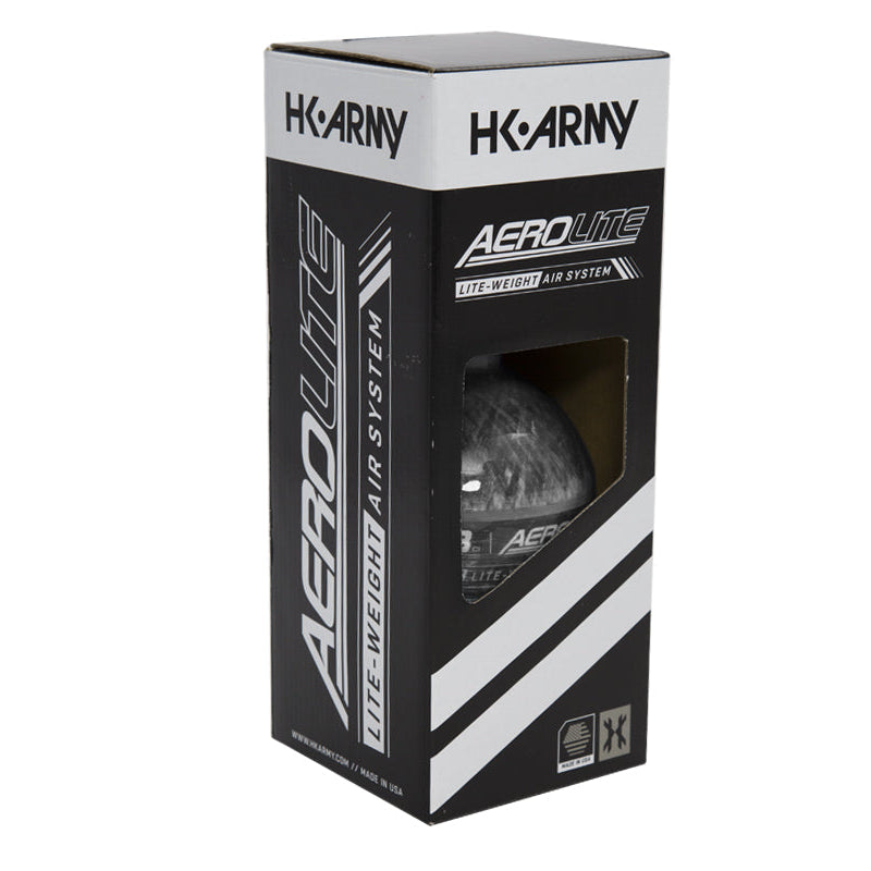 HK Army Aerolite Carbon Fiber Tank - 48ci / 4500psi - Clear