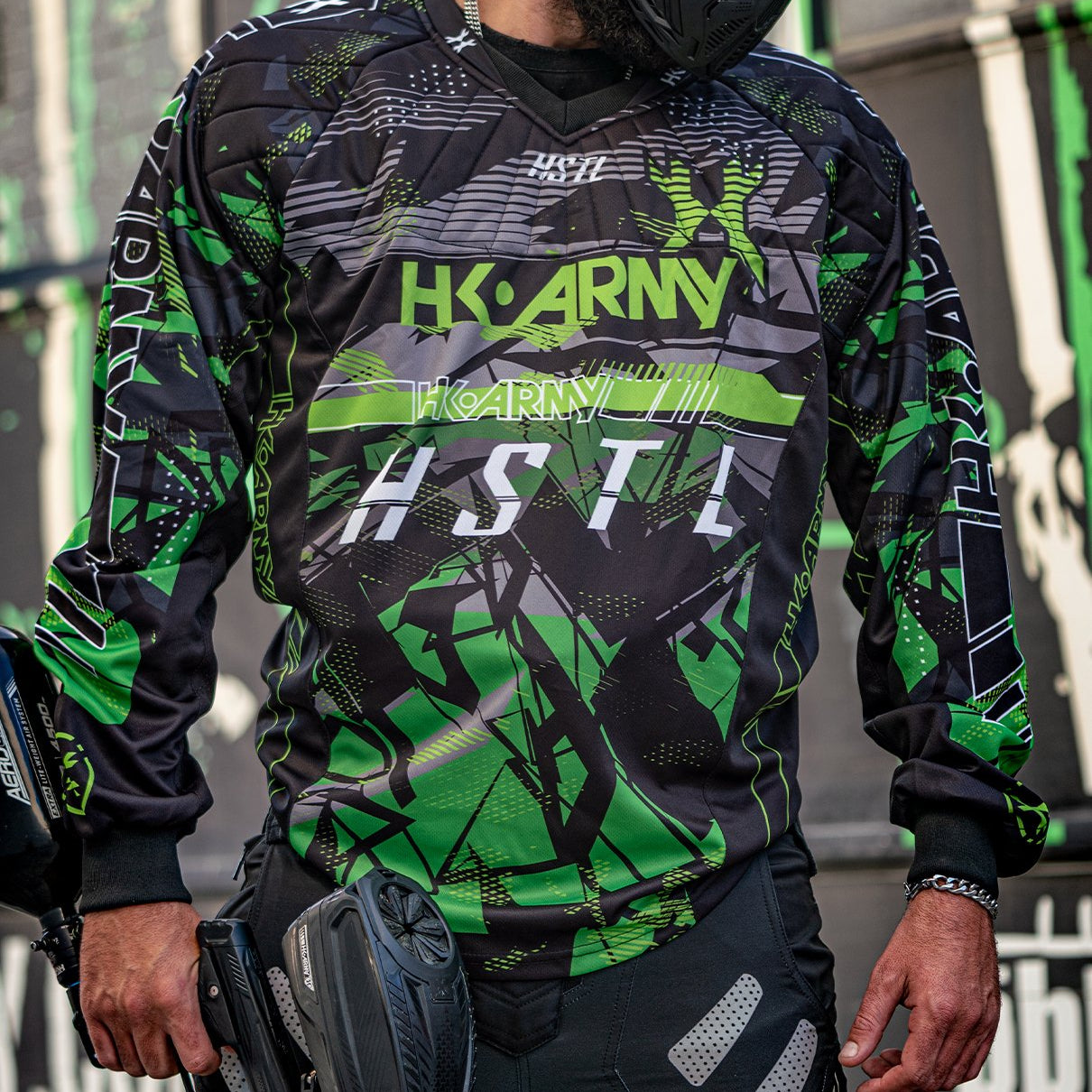 HK Army HSTL Line Jersey - Slime - Medium