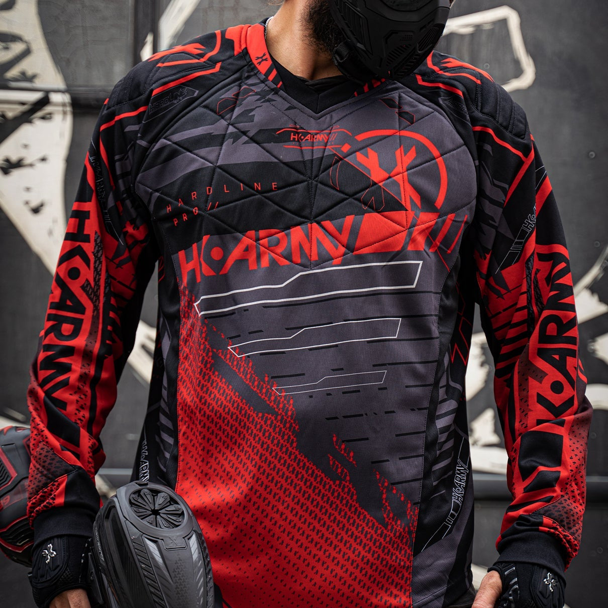 HK Army Hardline Paintball Jersey - Fire - Medium