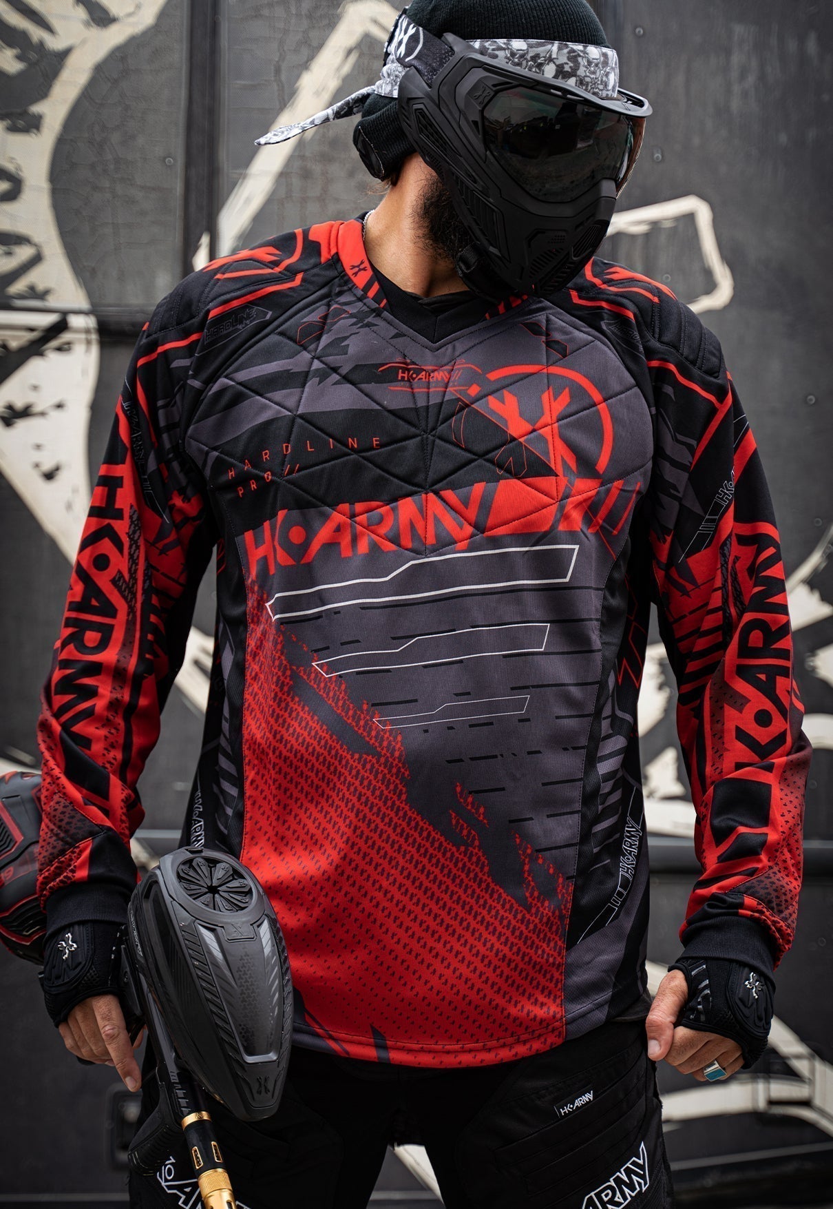 HK Army Hardline Paintball Jersey - Fire - 3XL