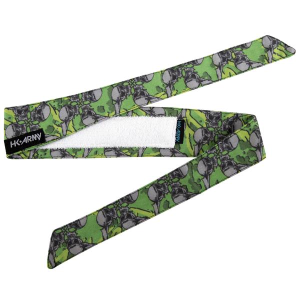 HK Army Hostilewear Vintage Headband - Skulls Neon
