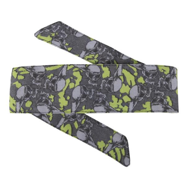 HK Army Hostilewear Vintage Headband - Skulls Neon/Gray