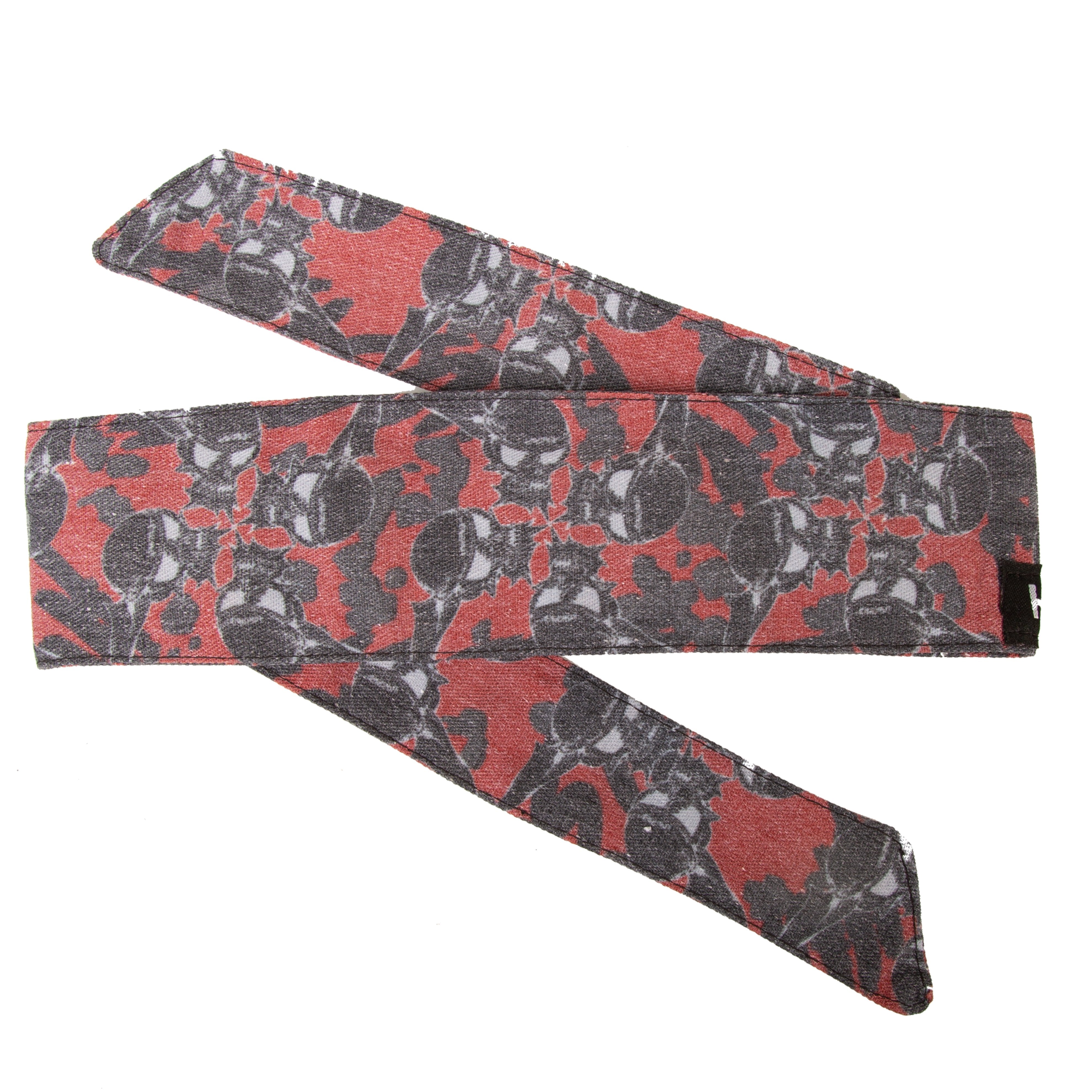 HK Army Hostilewear Vintage Headband - Skulls Red/Black