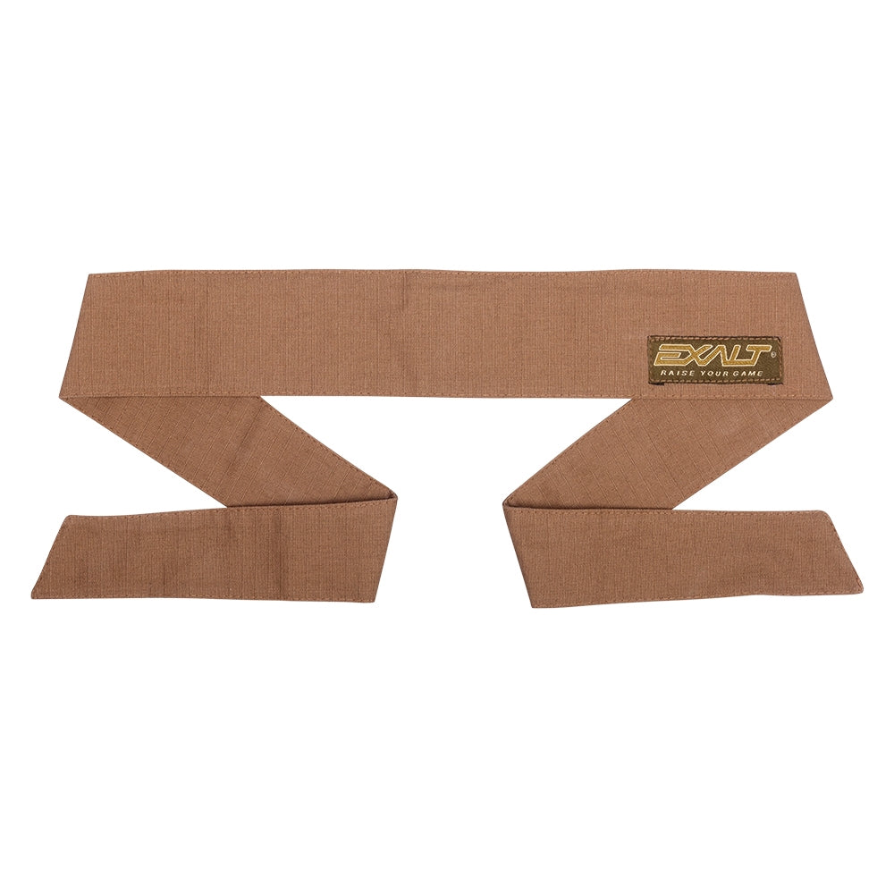 Exalt Black Paintball Headband - Coyote Tan