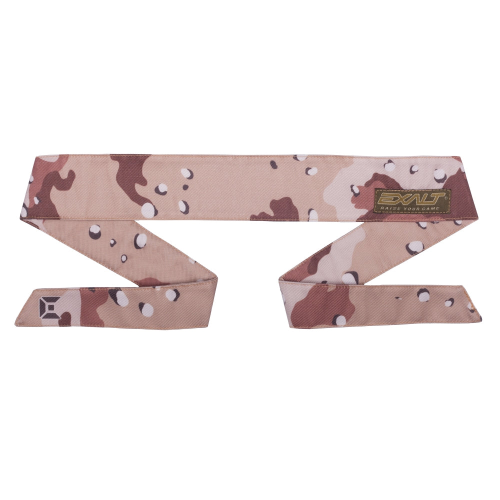 Exalt Black Paintball Headband - Desert Storm Camo
