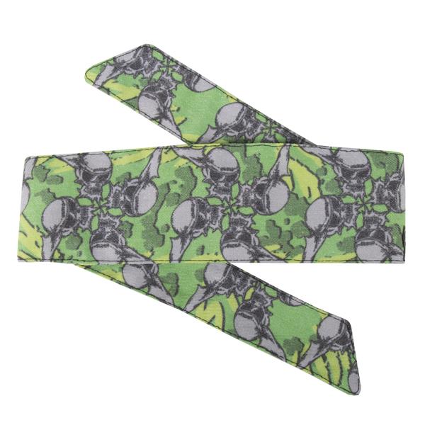 HK Army Hostilewear Vintage Headband - Skulls Neon