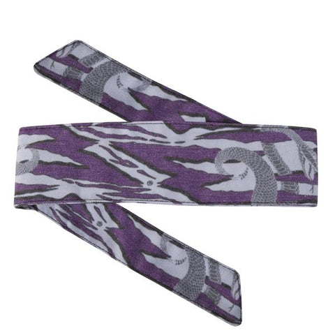 HK Army Hostilewear Vintage Headband - Snakes Purple