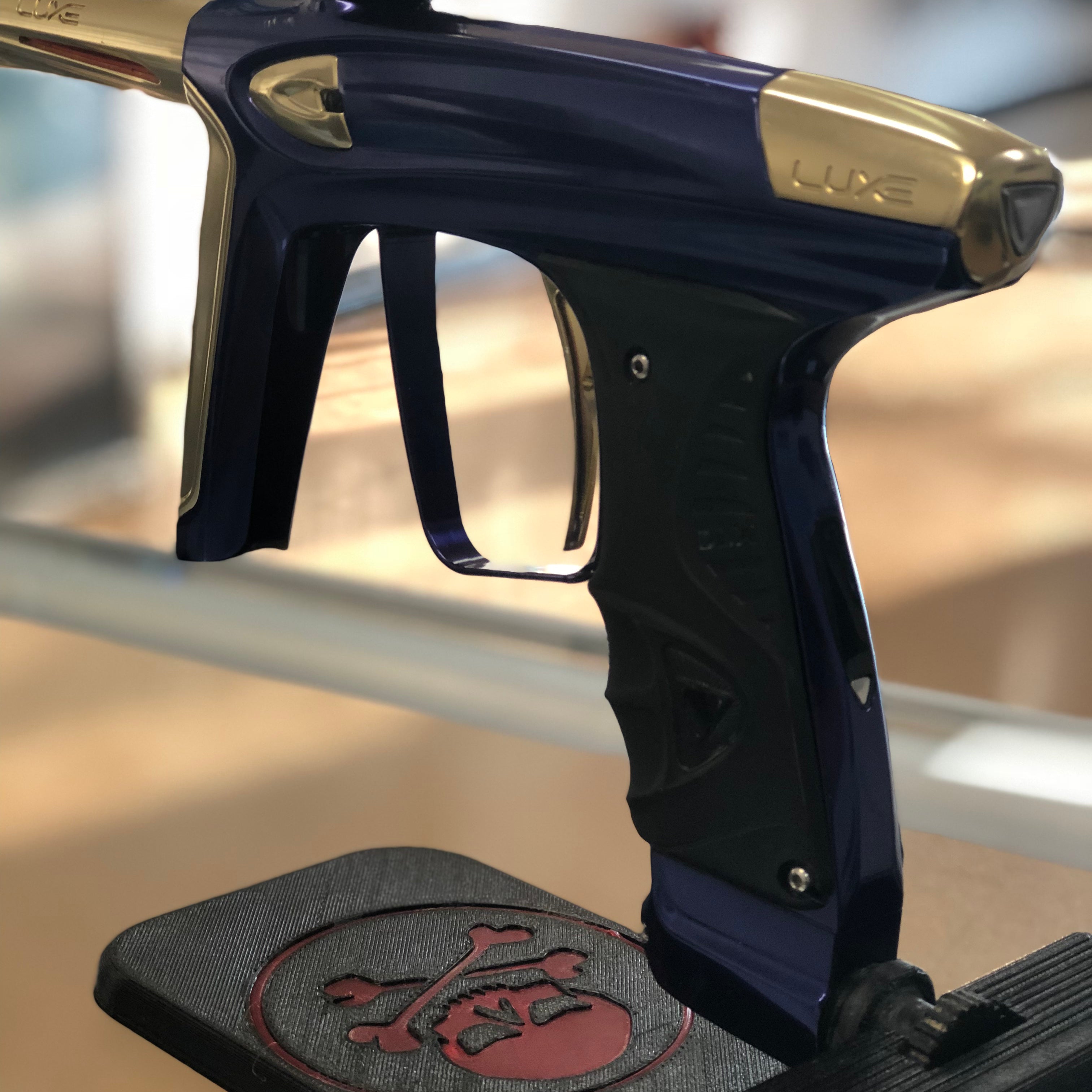 Used Luxe Ice Paintball Marker - Gloss Purple / Gloss Gold