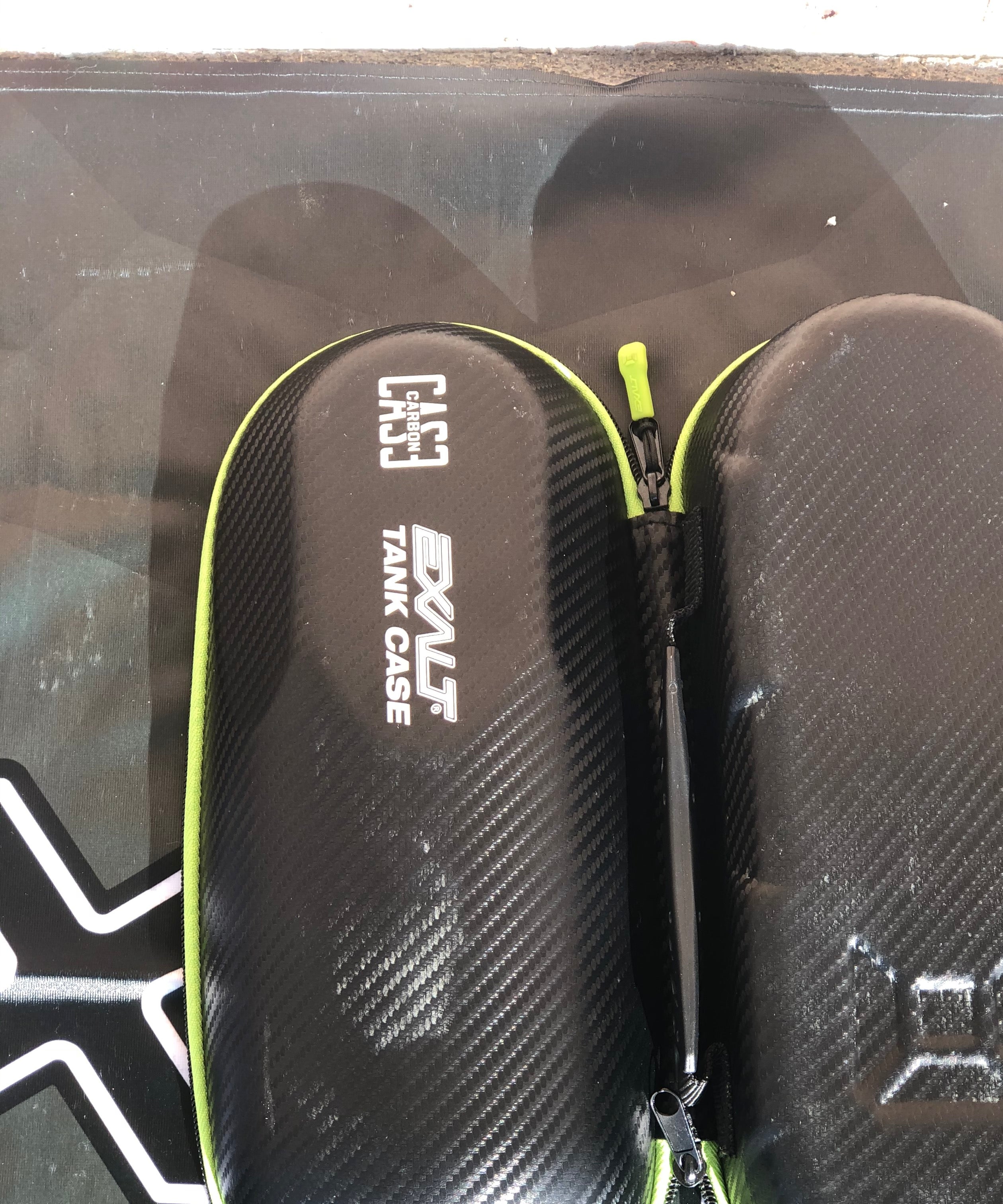 Used Exalt Black Carbon Tank Case