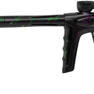 DLX Luxe Ice - Gloss Black / Lime / Purple Splash