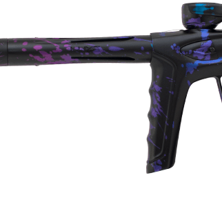 DLX Luxe Ice - Gloss Black / Purple / Teal Splash