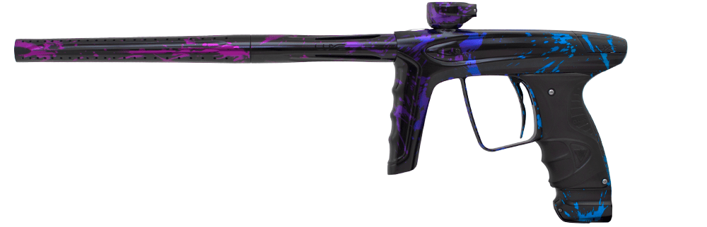DLX Luxe Ice - Gloss Black / Purple / Cyan Fade