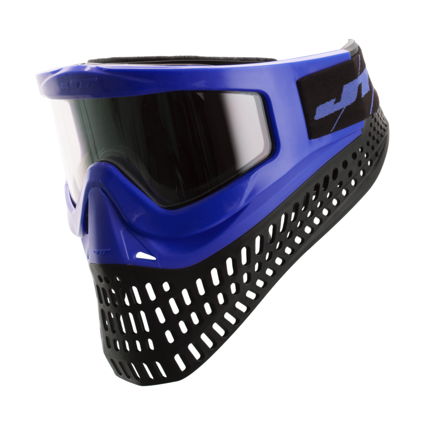JT Proflex X Thermal Paintball Mask - Blue Nose w/ Quick Change System