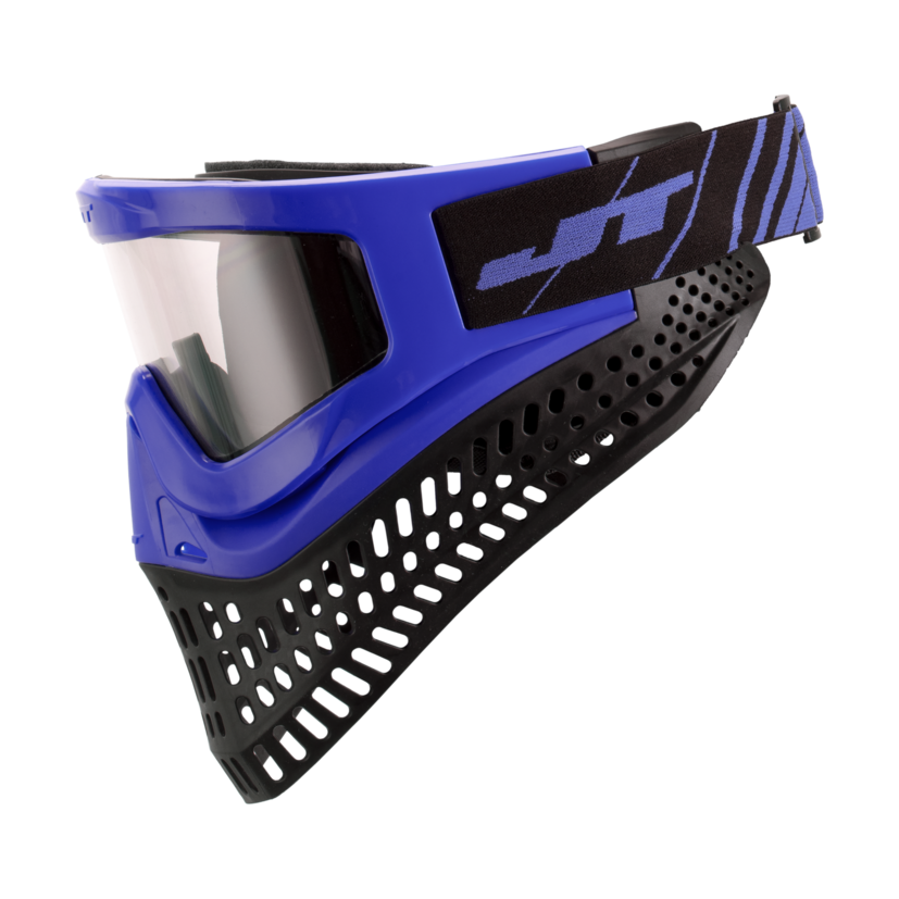 JT Proflex X Thermal Paintball Mask - Blue Nose w/ Quick Change System
