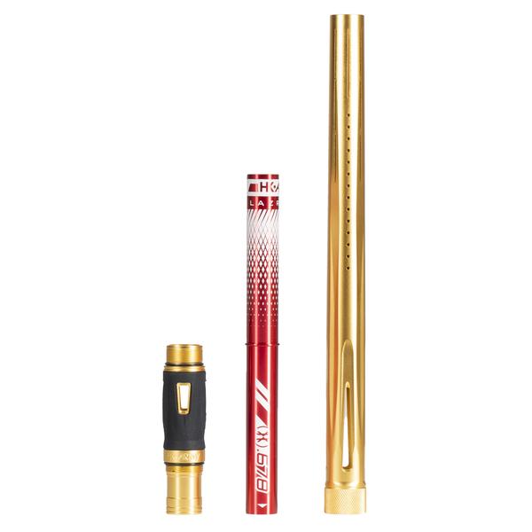 HK Army LAZR Barrel Kit - Autococker Thread - Dust Gold/Colored Inserts