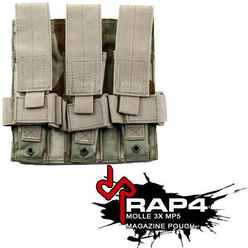 Triple MP5 Magazine Pouch