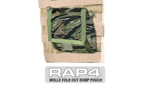 Fold Out Dump Pouch Tiger Stripe
