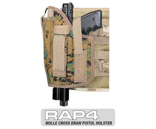Cross Draw Holster Left Hand Large MARPAT