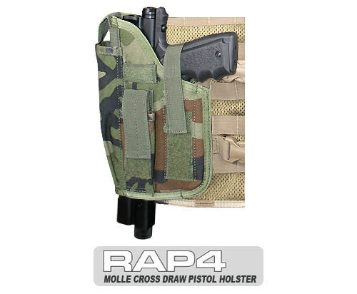 Cross Draw Holster Left Hand Large Woodland