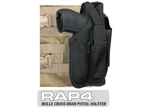 BLACK Cross Draw Holster Right Hand Small