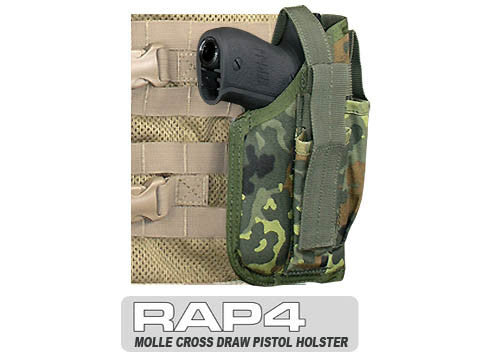 Cross Draw Holster Right Hand Small German Flecktarn