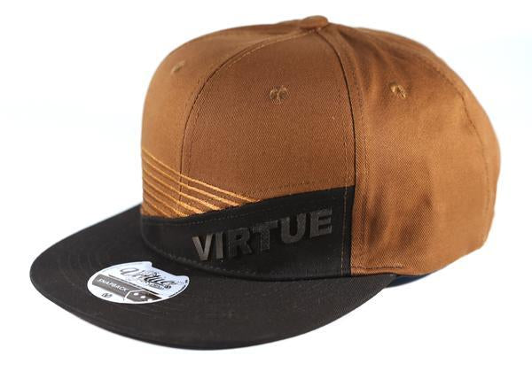 Virtue Marauder Snapback Hat - Black / Brown