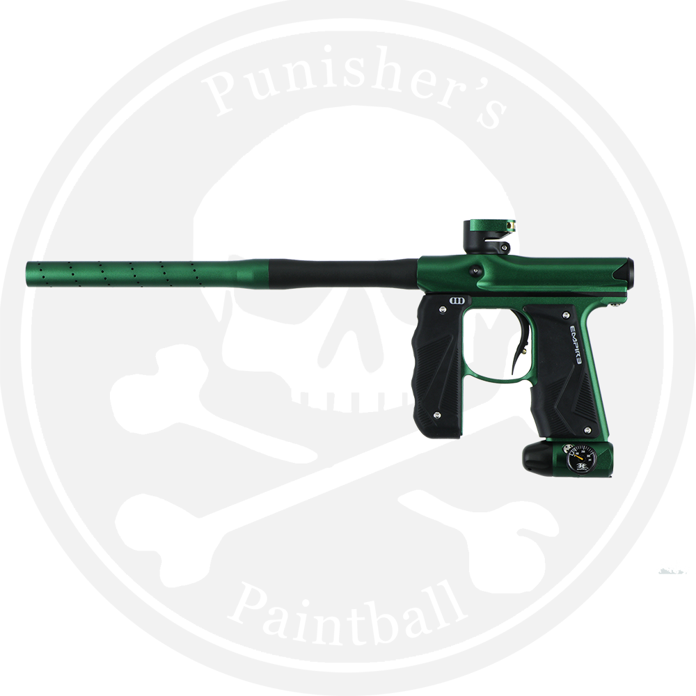 Empire Paintball Mini GS Marker w/ 2 Piece Barrel - Dust Green/Dust Black