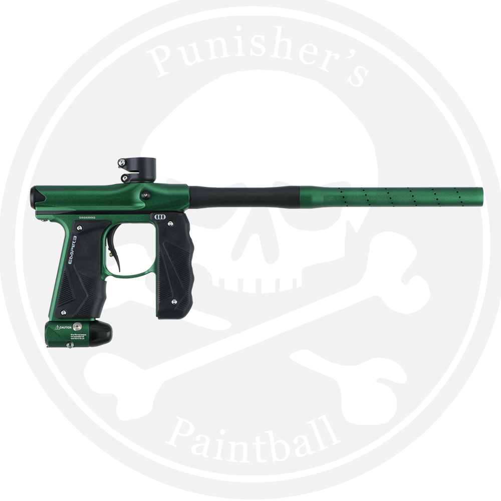 Empire Paintball Mini GS Marker w/ 2 Piece Barrel - Dust Green/Dust Black