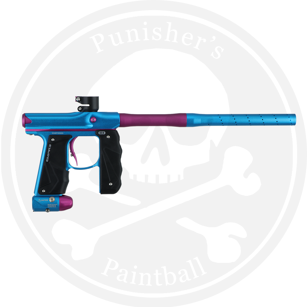 Empire Paintball Mini GS Marker w/ 2 Piece Barrel - Dust Light Blue/Pink