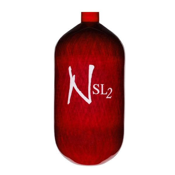 Ninja SL2 77/4500 Paintball Tank BOTTLE ONLY - Red