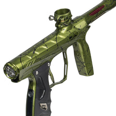 HK Army Shocker AMP Paintball Gun - Combat Splash (Olive/Black)