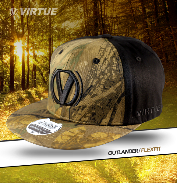 Virtue Highlander Fitted Hat - Mirkwood Camo / Black