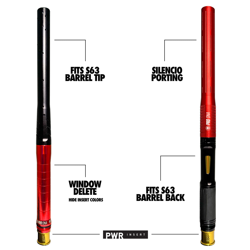 Infamous SILENCIO™ POWER GRIP BARREL BACK (S63 AND PWR COMPATIBLE)