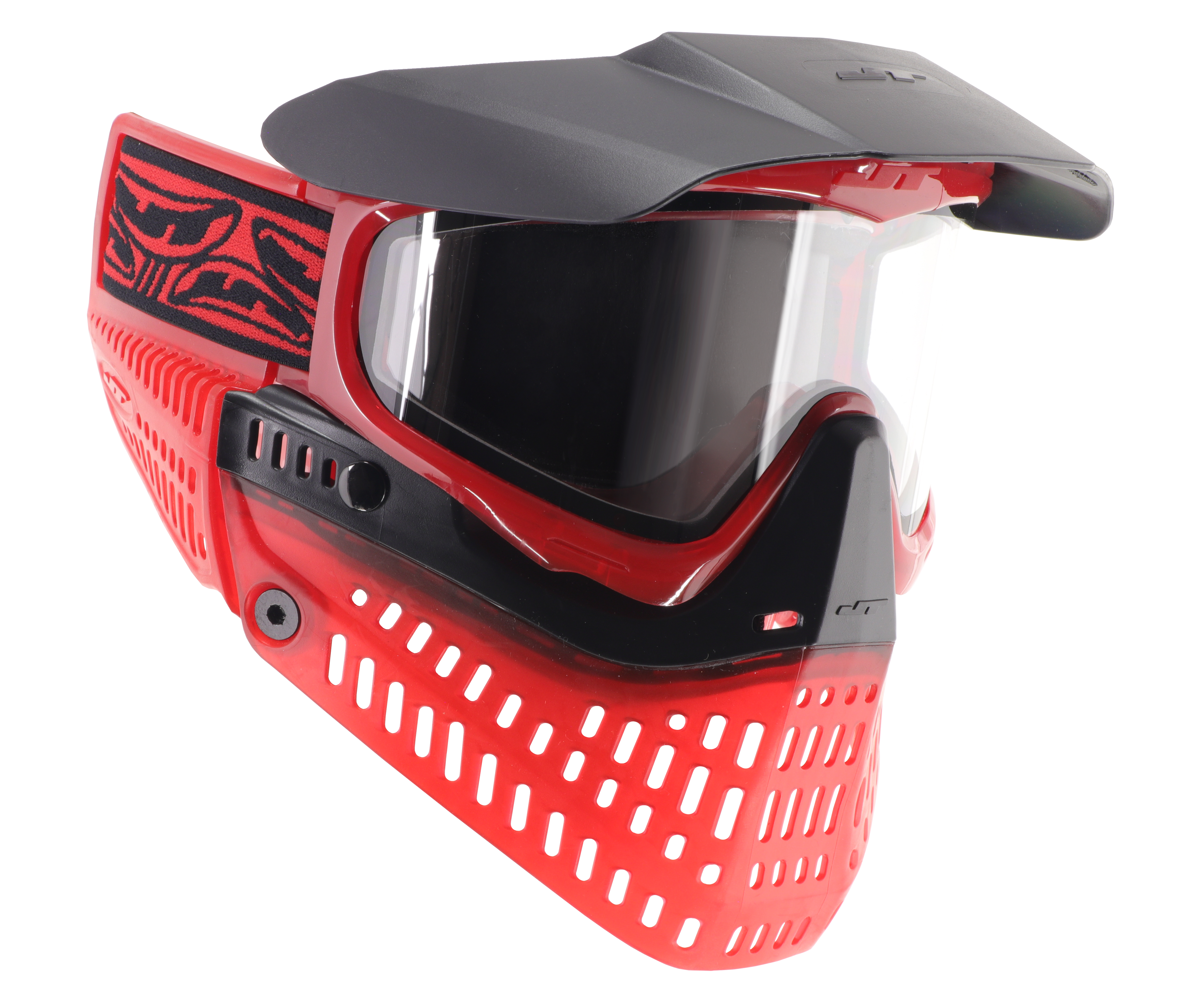 JT Proflex Paintball Mask - LE Translucent Ice Red
