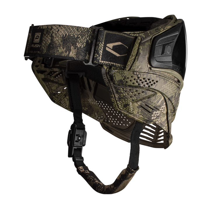 Carbon x Push Unite Paintball Mask - CRBN Camo