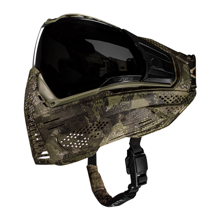 Carbon x Push Unite Paintball Mask - CRBN Camo
