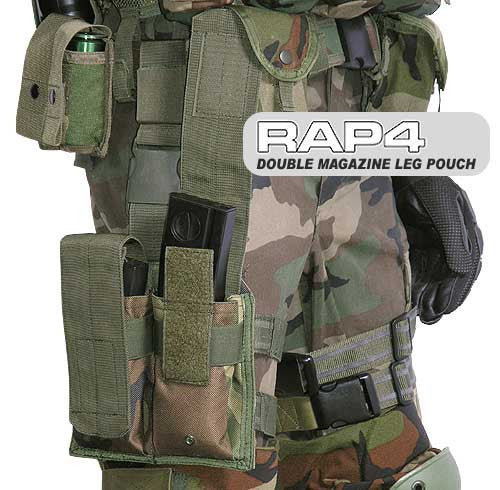 BLACK M4 Magazine Leg Pouch
