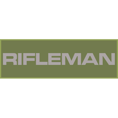 Rifleman Patch Large (Olive Drab)