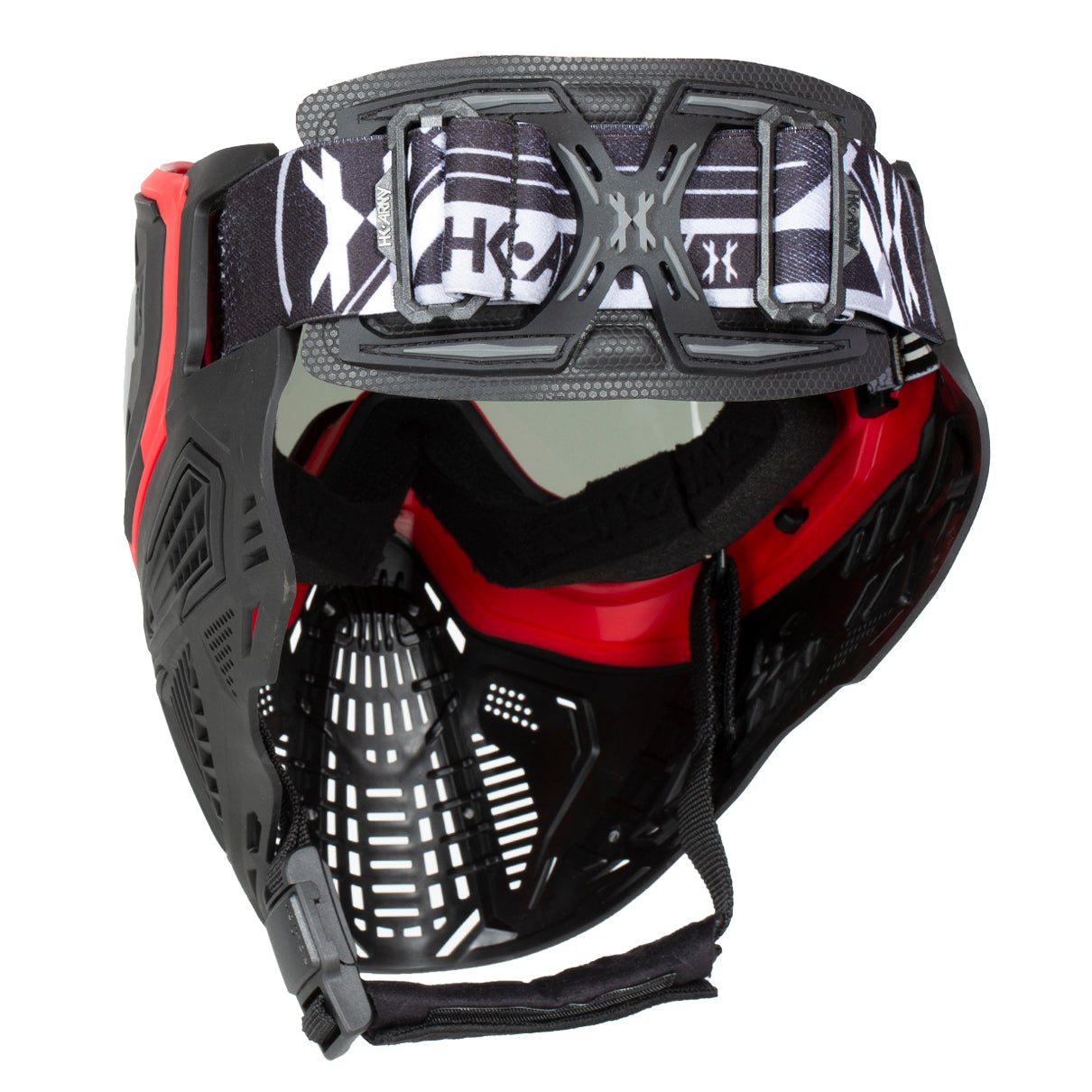 HK Army SLR Paintball Goggle - Lava (Red/Black w Smoke Lens)