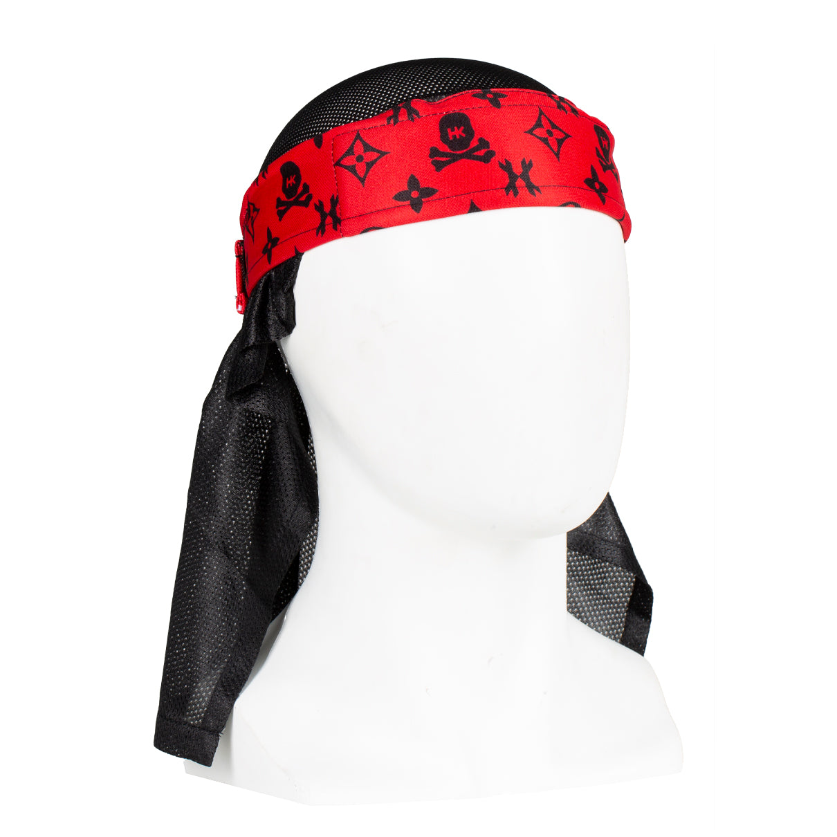 HK Army Monogram Red/Black Headwrap